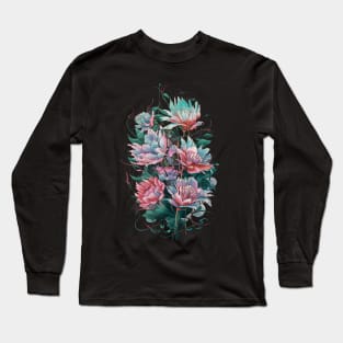 Flowers Cottagecore Long Sleeve T-Shirt